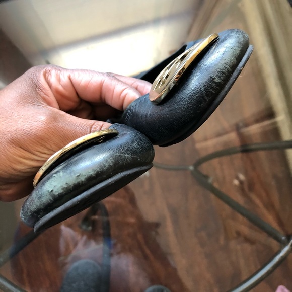 Tory Burch Leather Ballerina Flats - Picture 4 of 6